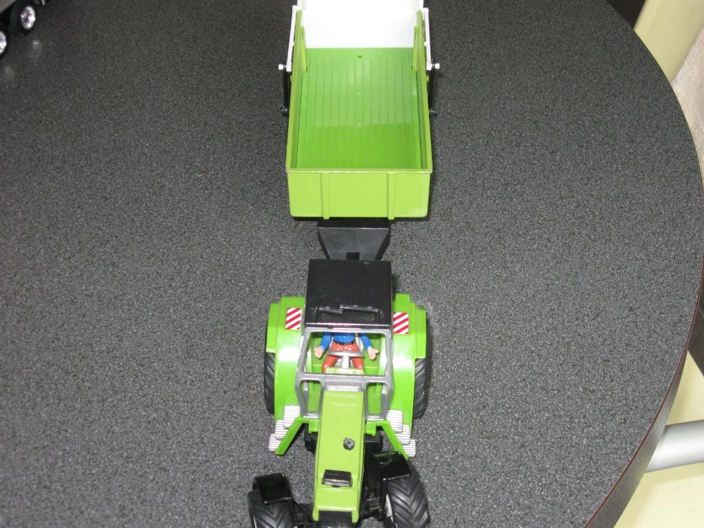4 x tractoren met aanhanger, goede staat Afhalen te Oostende, Kinderen en Baby's, Ophalen, Gebruikt