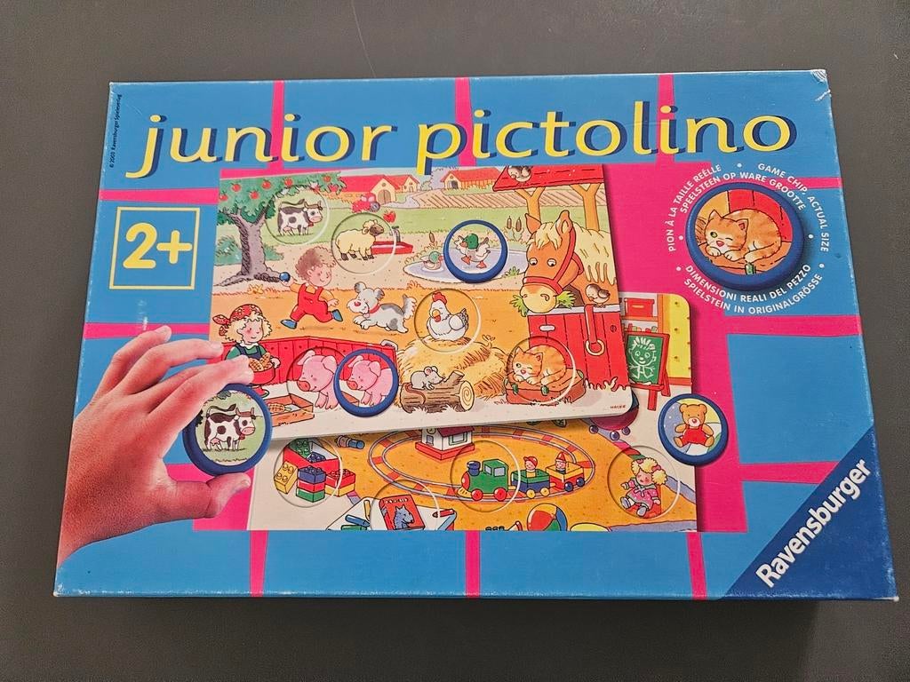 Junior pictolino Ravensburger, Een of twee spelers, Ophalen, Gebruikt, Ravensburger
