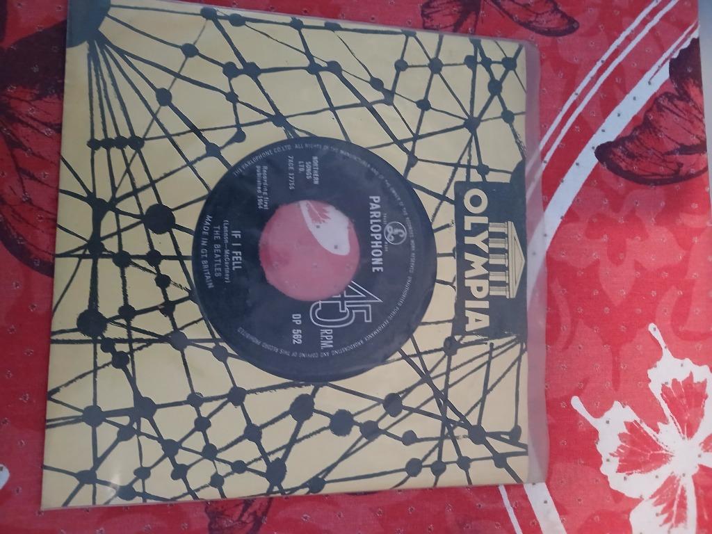 The beatles if i fell, Ophalen, Gebruikt, 7 inch, Single