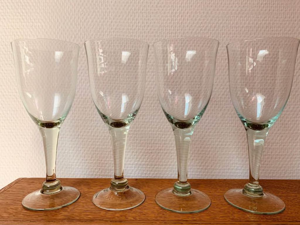 Handgeblazen artisanale wijnglazen, Ophalen, Zo goed als nieuw
