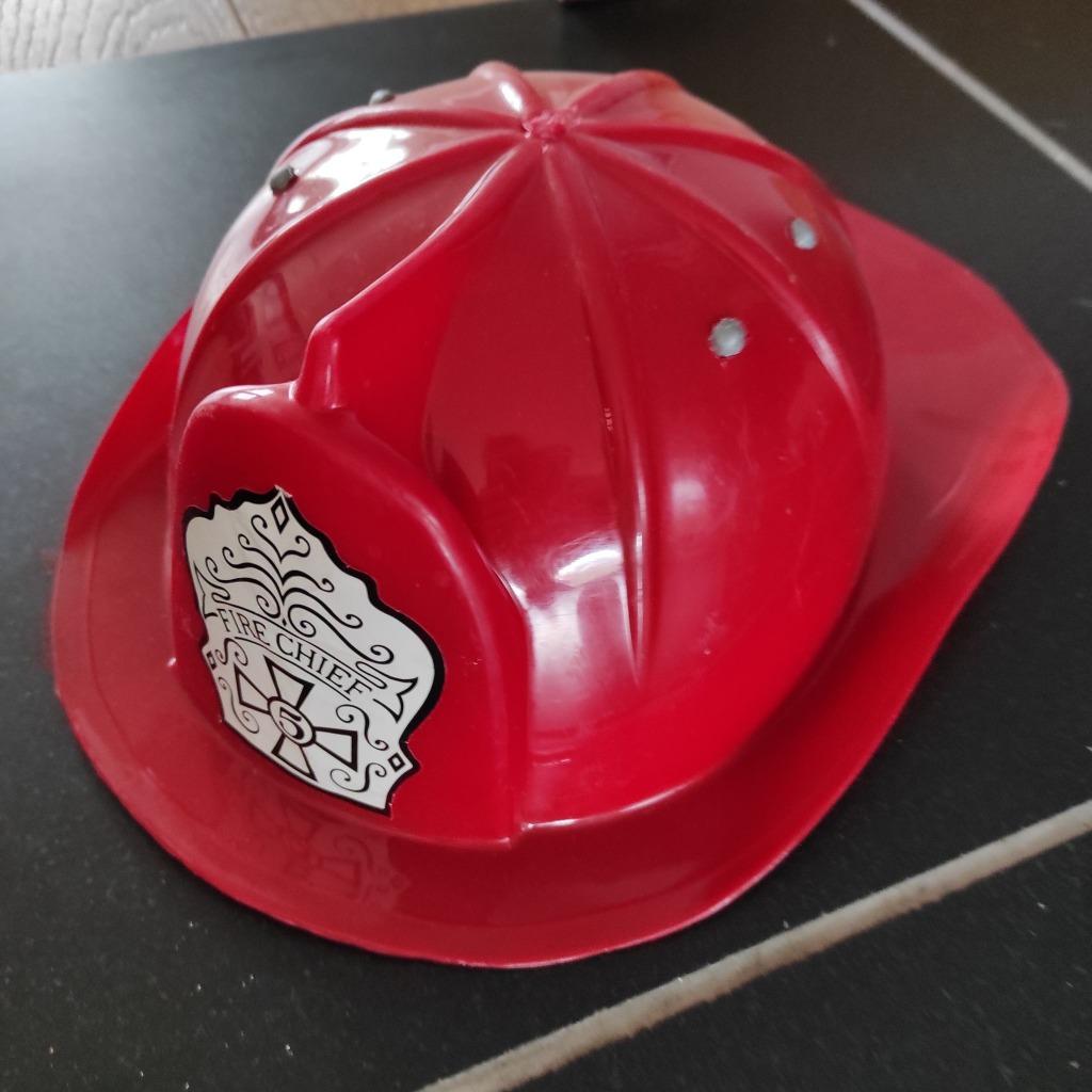 brandweerhelm, Ophalen of Verzenden, Zo goed als nieuw, Jongen of Meisje