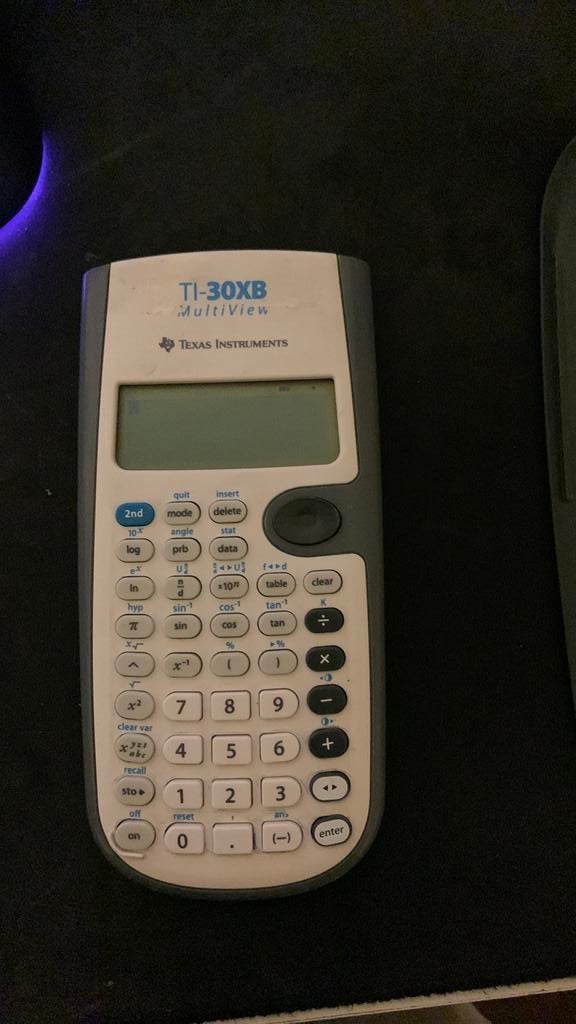 ti 30 xb rekenmachine, Ophalen, Zo goed als nieuw