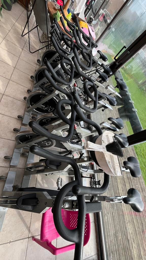 Spinningfiets, Ophalen, Gebruikt
