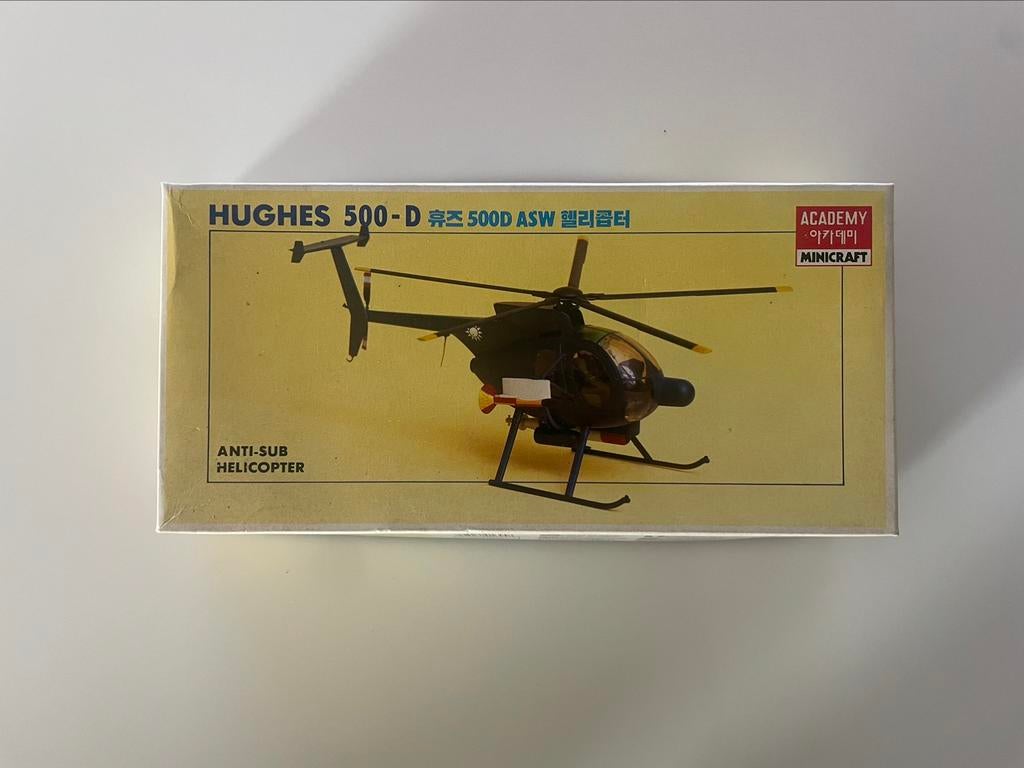 Academy Minicraft Hughes 500D-ASW 1/48, Enlèvement ou Envoi, Comme neuf, Hélicoptère, Autres marques