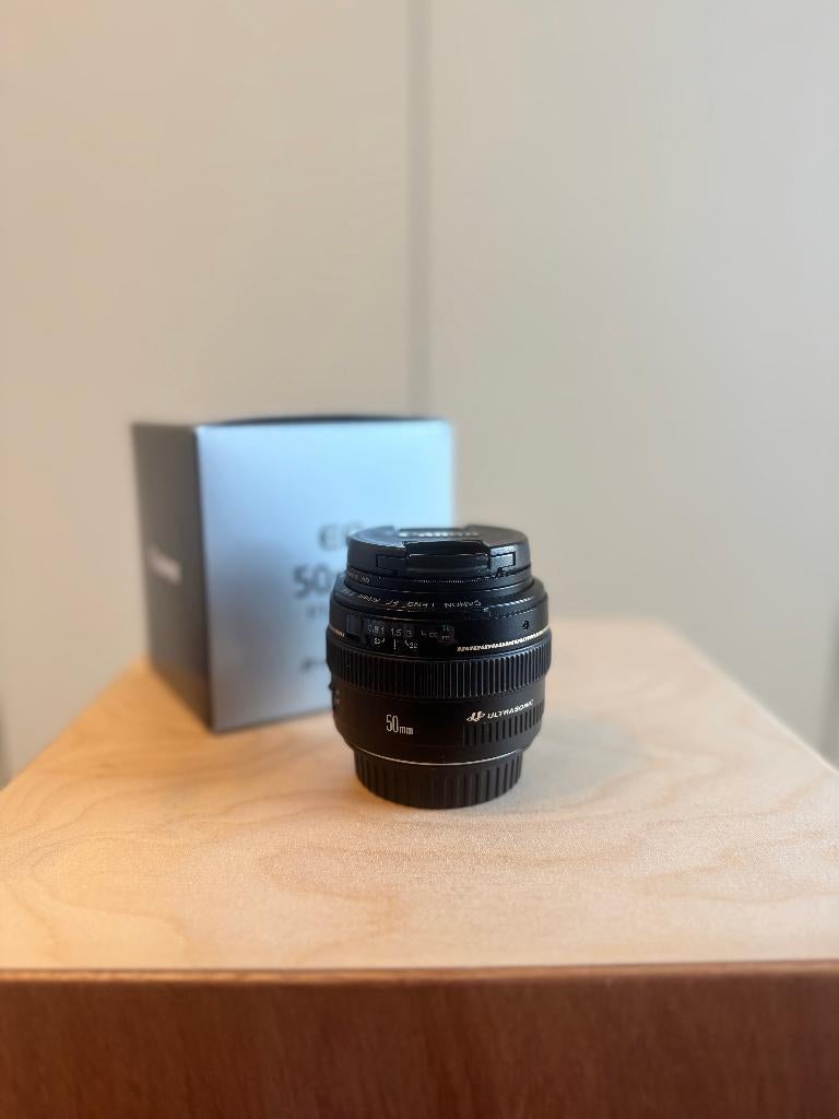 Canon 50 mm 1.4 (EF), Ophalen, Gebruikt, Spiegelreflex, Canon
