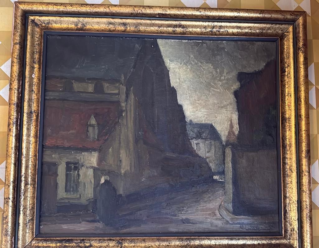 Schilderij, Antiek en Kunst, Kunst | Schilderijen | Klassiek, Ophalen