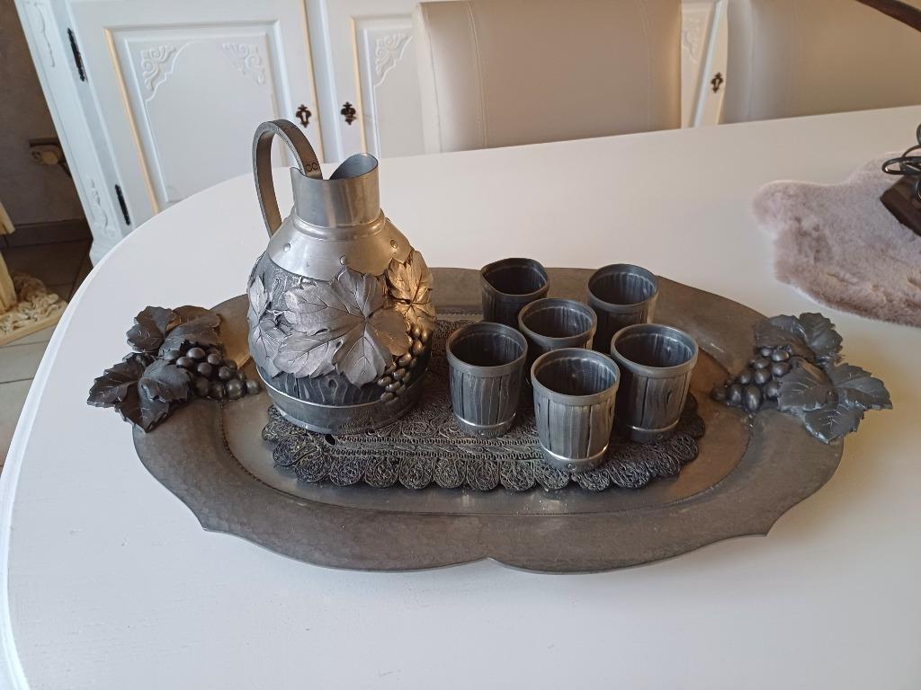 tinnen decoratie R. Sitoleux, Antiek en Kunst, Antiek | Tin, Ophalen