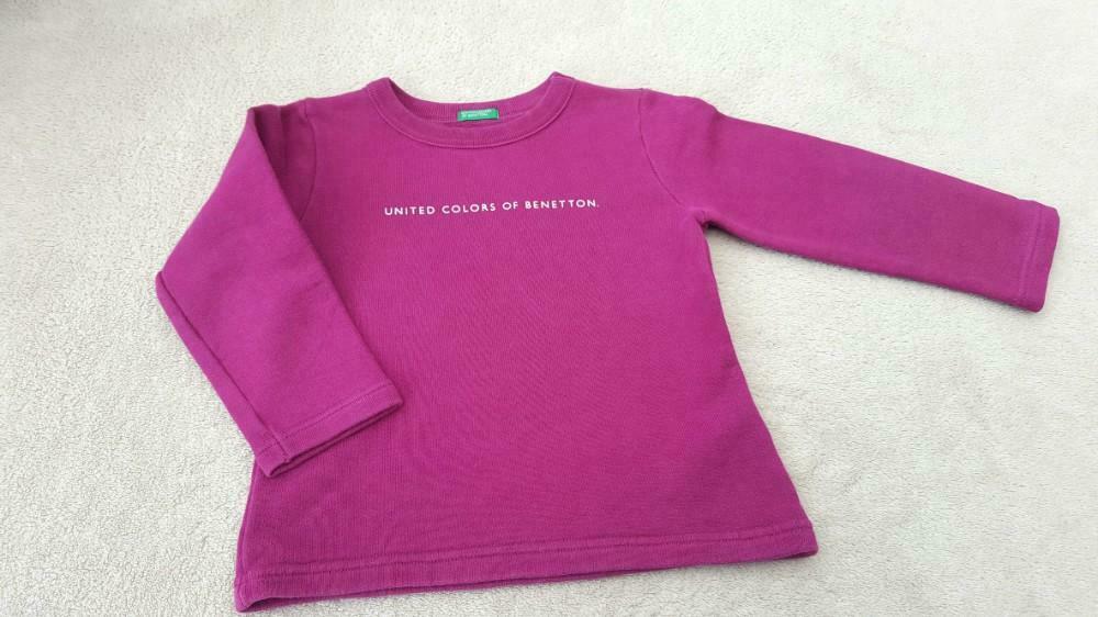 maat 92 - 98 / mooie sweater van Benetton, Ophalen, Zo goed als nieuw, Meisje, Trui of Vest
