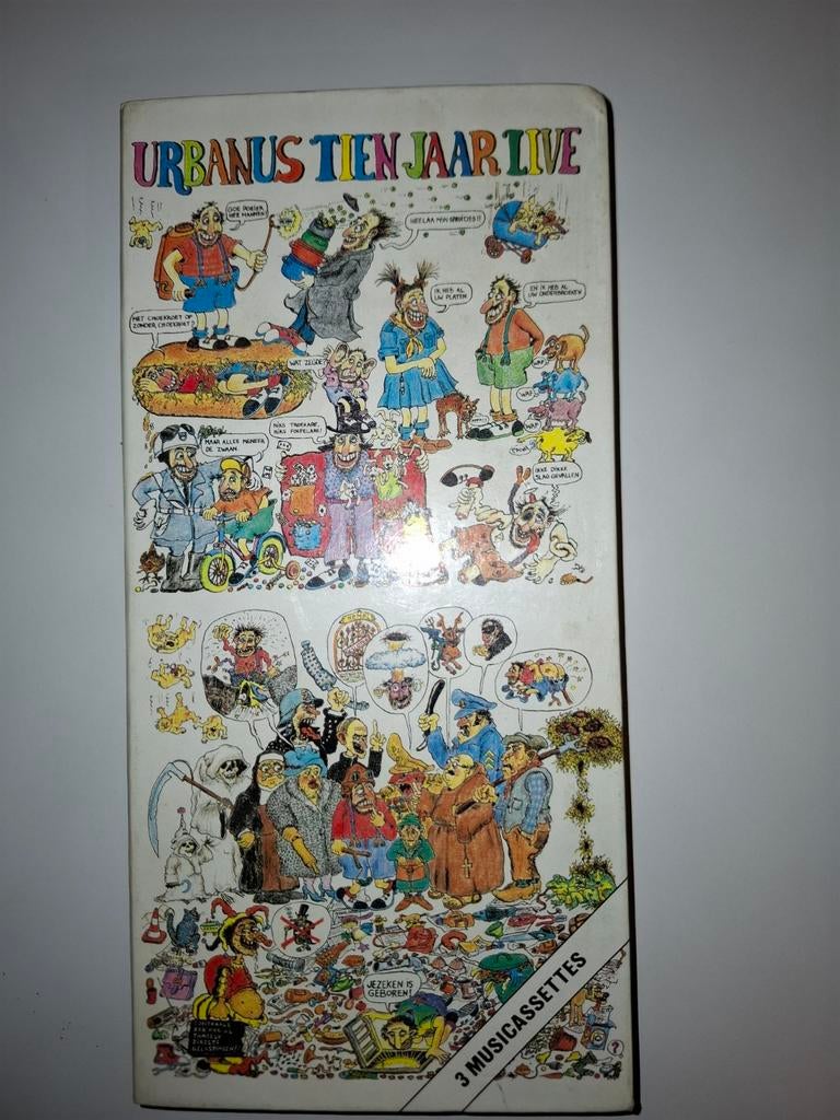 Urbanus : 10 jaar live, Cd's en Dvd's, Cassettebandjes, Verzenden, Zo goed als nieuw