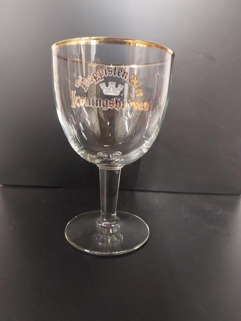 Verre à bière Trappist Koningshoeven, Enlèvement ou Envoi, Comme neuf, Verre à bière