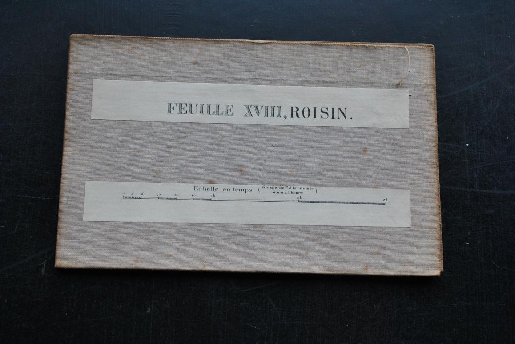 Ancienne carte topographique sur tissu ROISIN 1908 AVESNES, Gelezen, Overige typen, Ophalen of Verzenden, 1800 tot 2000