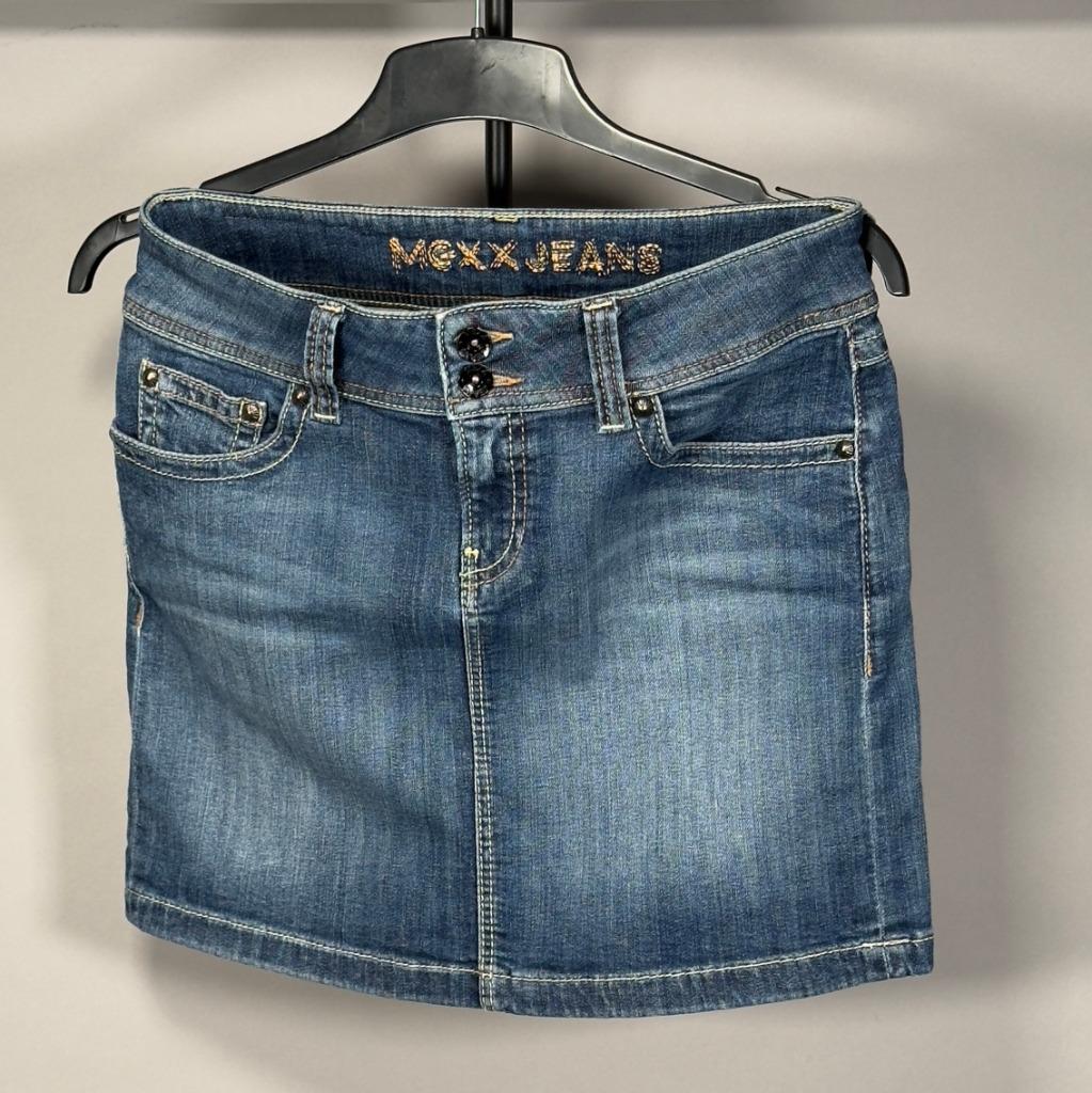 jupe jeans, Envoi, Comme neuf, Autres couleurs, Au-dessus du genou