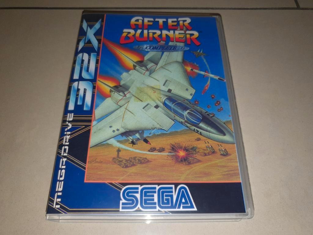 After Burner Complete Sega 32X Game Case, Games en Spelcomputers, Verzenden, Zo goed als nieuw