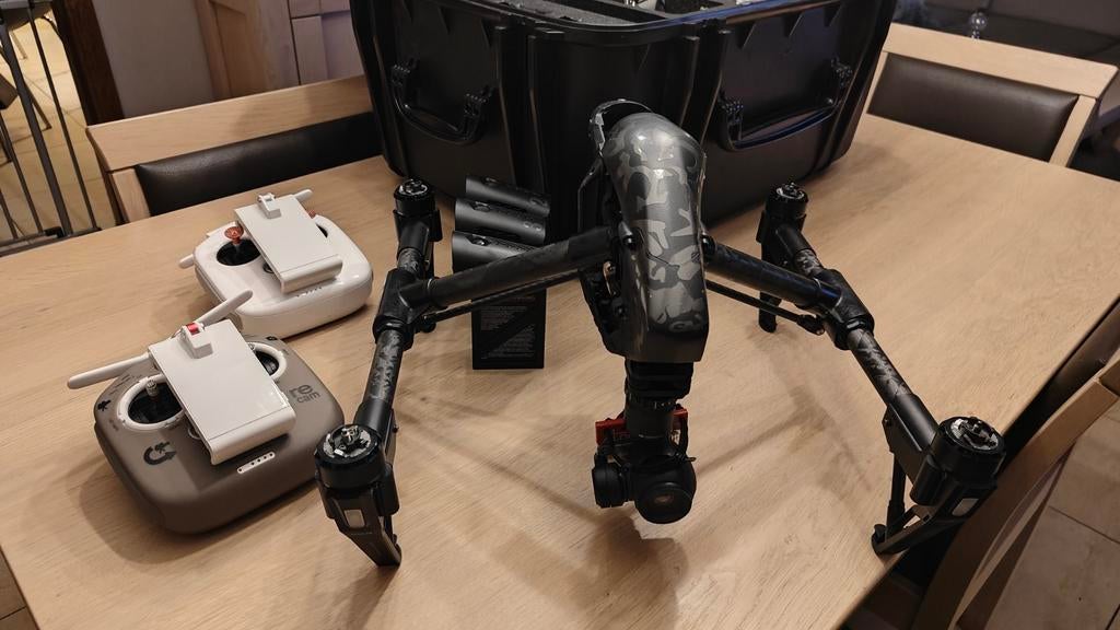 DJI Inspire 1 Fly more met zenmuse camera, Audio, Tv en Foto, Drones, Ophalen, Altitude Hold, Zo goed als nieuw, DJI