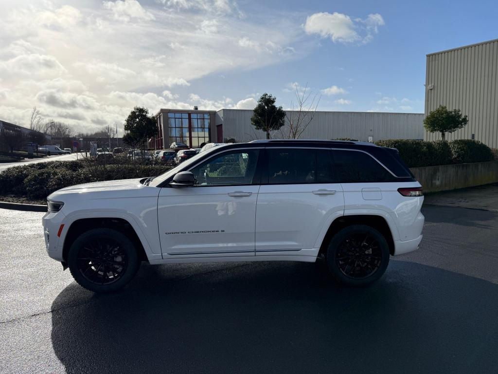 Jeep Grand Cherokee Summit 2023, Auto's, Automaat, 215 kW, Blauw, 360° camera