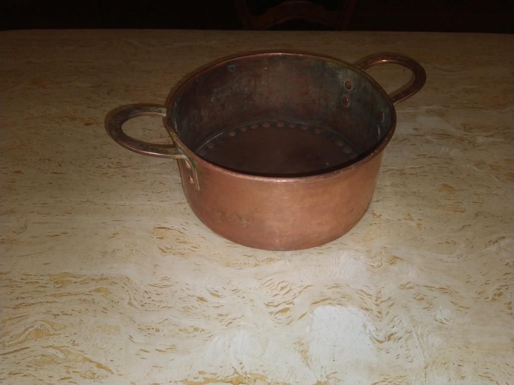 casserole cuivre, Antiquités & Art, Enlèvement ou Envoi, Cuivre