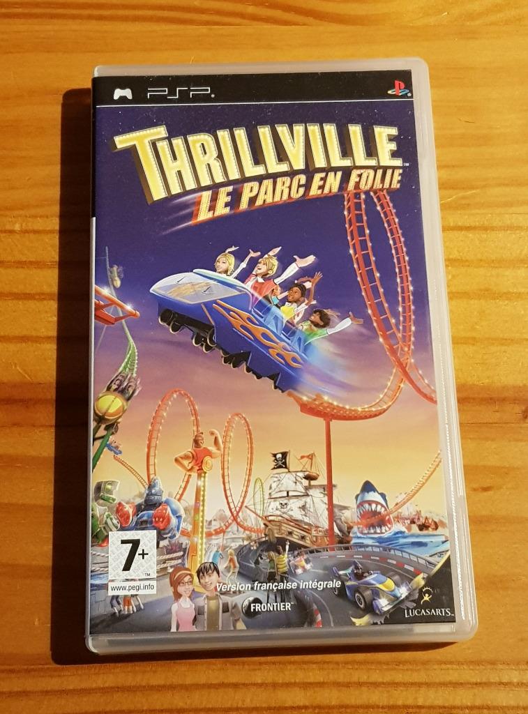 Thrillville : Le Parc en Folie, Envoi, Utilisé, À partir de 7 ans