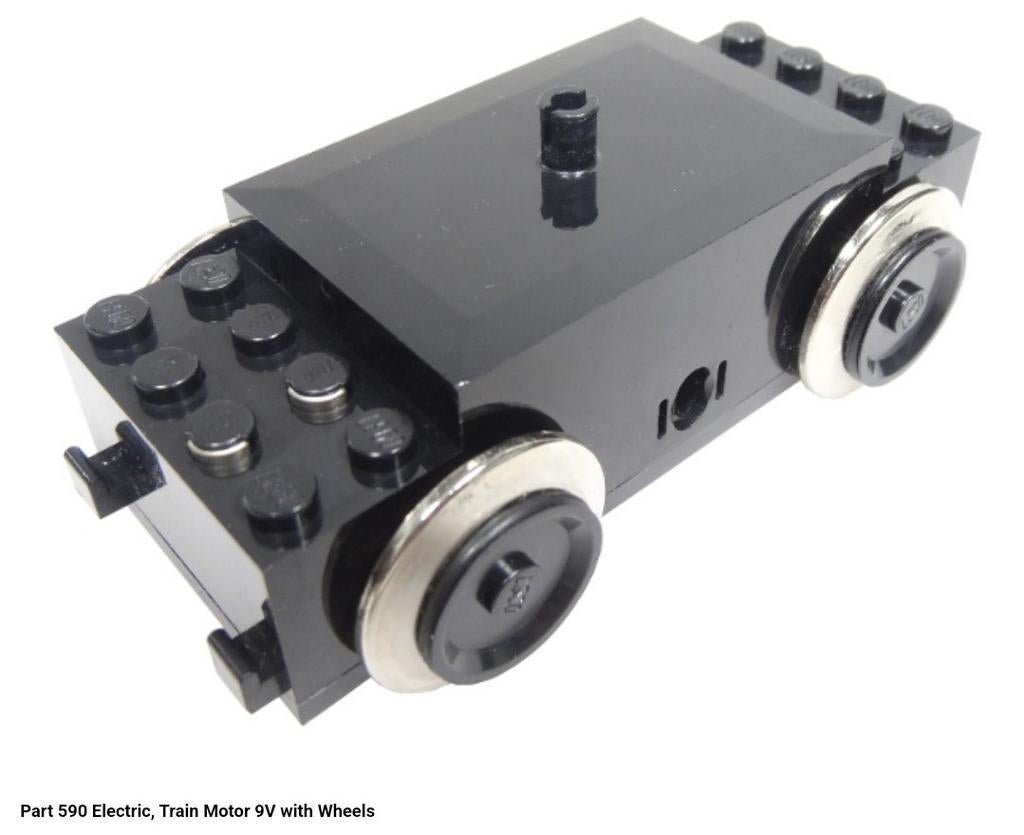Moteur de train Lego 9V, Enlèvement ou Envoi, Lego