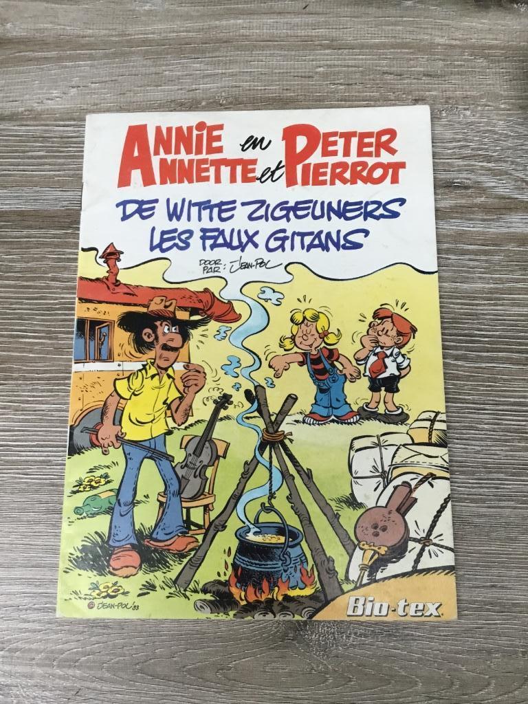 Annie en Peter - reclame uitgave Bio-tex. - 1983, Enlèvement ou Envoi, Jean-Pol, Une BD, Utilisé
