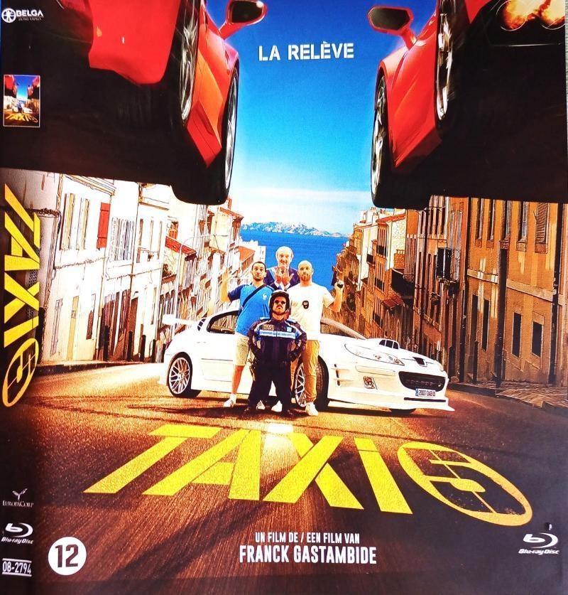 blu ray TAXI 5   MALIK BENTALHA / BERNARD FARCY, Cd's en Dvd's, Ophalen of Verzenden, Zo goed als nieuw