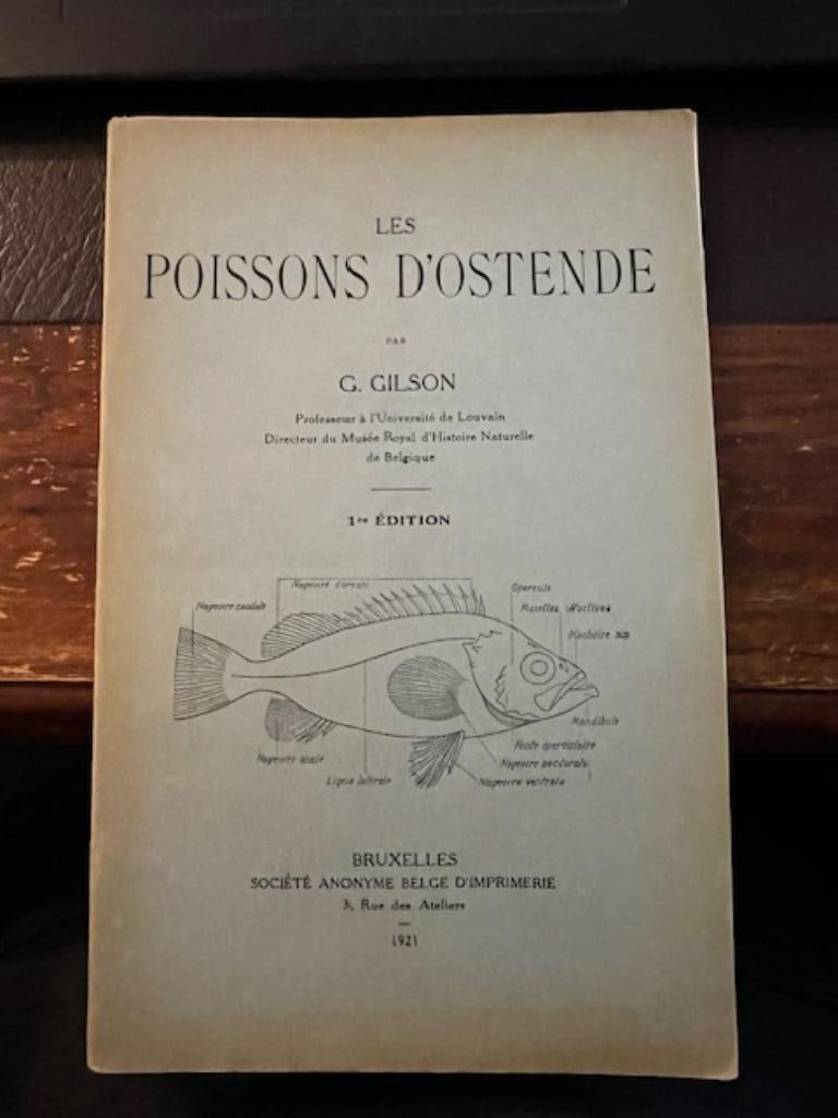 Les Poissons d'Ostende, G Gilson 1921, Boeken, Streekboeken en Streekromans, Ophalen