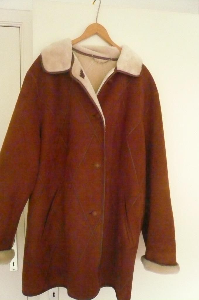 winterjas Baronia Polar Luxe met lederen stiksels, Enlèvement ou Envoi, Comme neuf, Taille 46/48 (XL) ou plus grande
