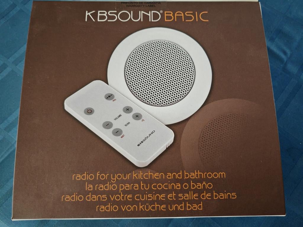 Inbouw-radio KBsound Stereo, Ophalen of Verzenden, Nieuw, Radio