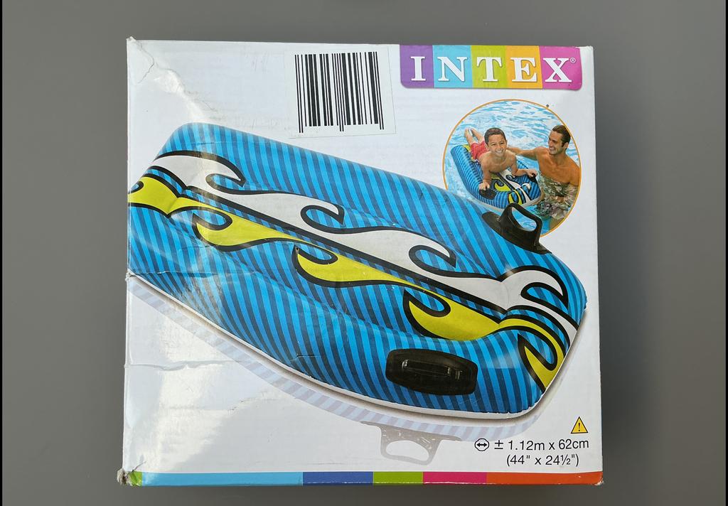 Opblaasbare luchtmatras - Merk: INTEX., Ophalen of Verzenden, Zo goed als nieuw