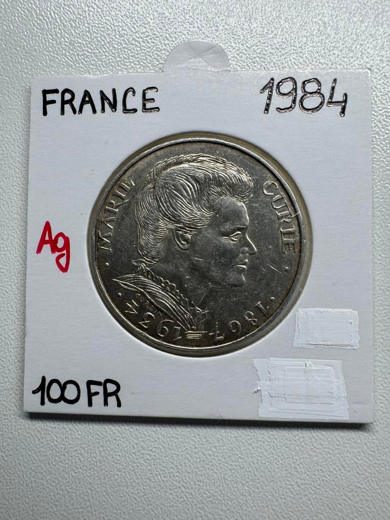 3 Franse 100 frank herdenkingsmunten munt zilver, Enlèvement, France, Monnaie en vrac, Argent
