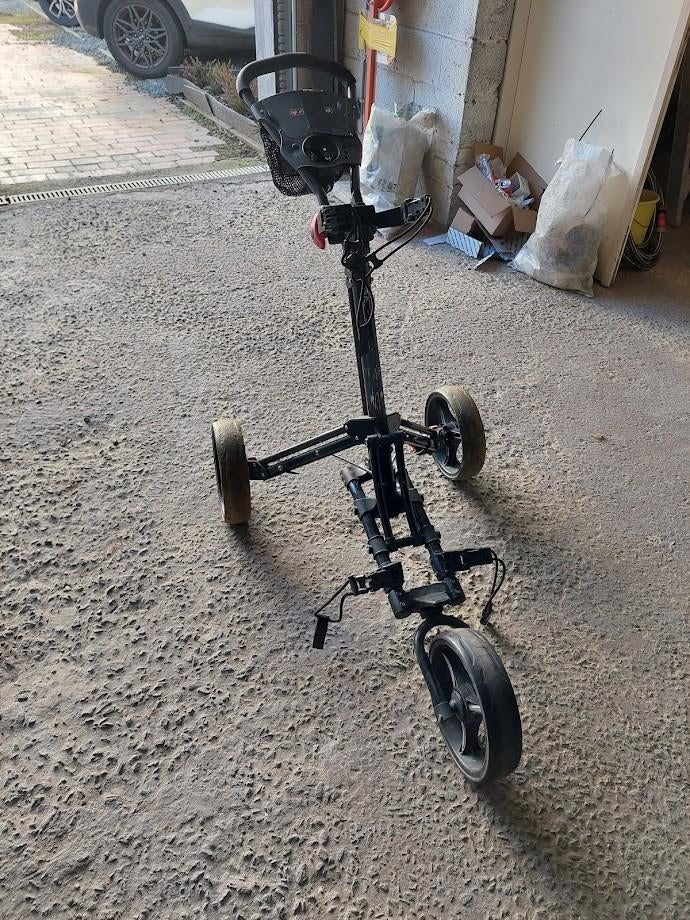 2 golftrolley s en 1 standbag, Ophalen