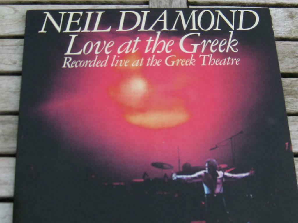 Dubbel LP vinyl : "Love at the Greek" - Neil Diamond., Envoi