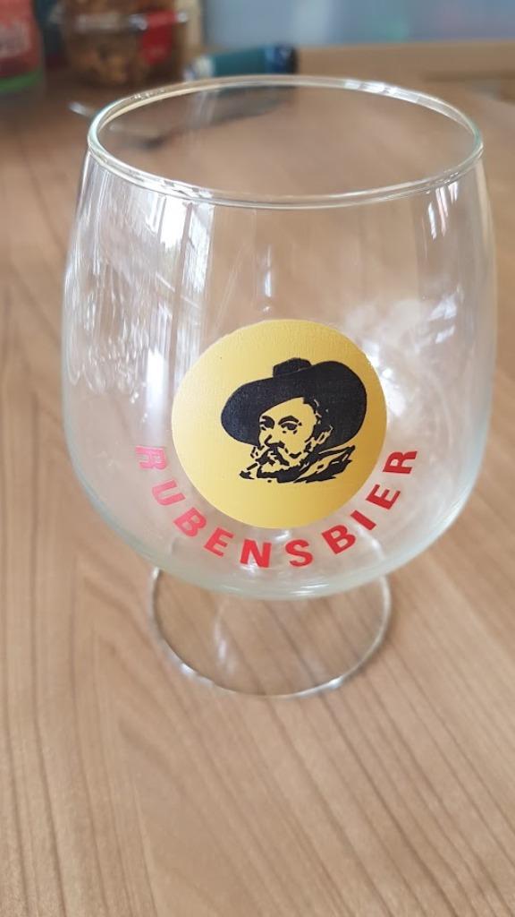 1 Rubensbier glas., Verzamelen, Biermerken, Ophalen of Verzenden, Zo goed als nieuw, Glas of Glazen, Overige merken