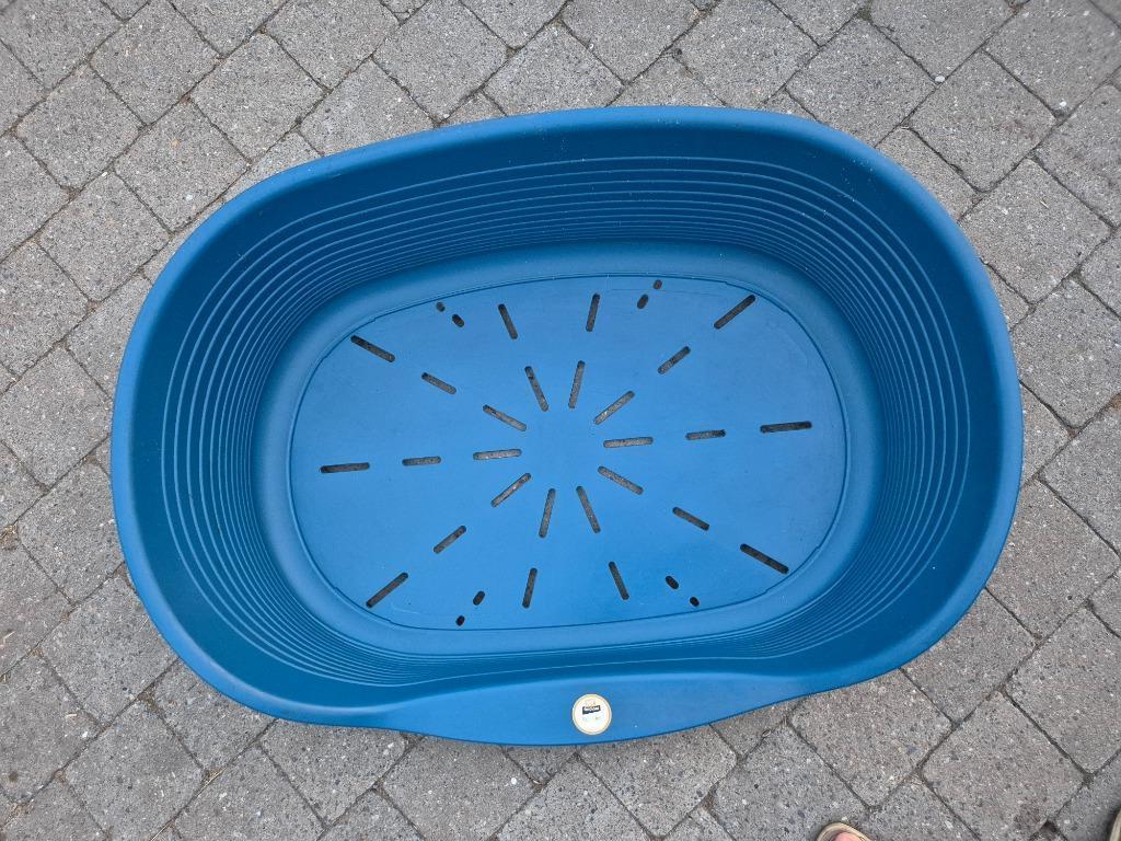 Ferplast Siesta hondenmand 93,5x68x28,5 blauw - Geel - Putte, Ophalen of Verzenden, Zo goed als nieuw