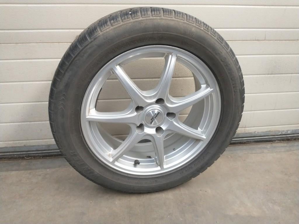 Winterwielen met banden, Auto-onderdelen, Banden en Velgen, Ophalen, Gebruikt, Banden en Velgen, 17 inch