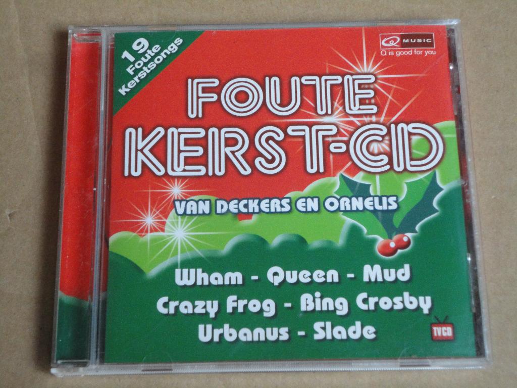 CD Foute Kerst-CD Van Deckers En Ornelis QUEEN/WHAM/SLADE.., Ophalen of Verzenden