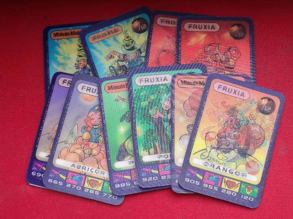 Spacix kaarten / Fruxia /Minute Maid, Ophalen of Verzenden, Nieuw, Meerdere kaarten
