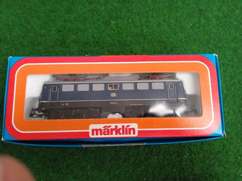Märklin 3039 elektrische locomotief BR 110 DB * AC*, Wisselstroom, Gebruikt, Locomotief, Ophalen of Verzenden