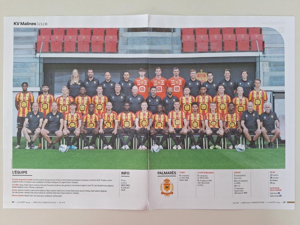 KV Mechelen, Verzamelen, Ophalen, Zo goed als nieuw
