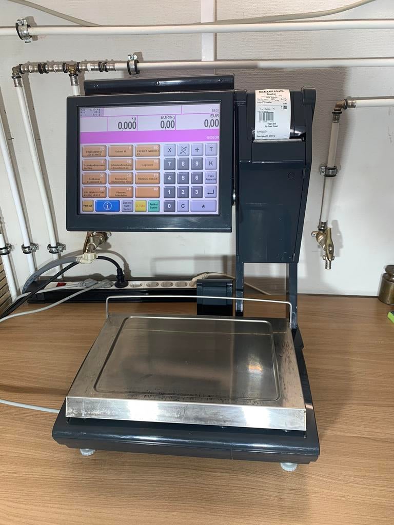 Balances Caisse BIZERBA KH 800 weegschaal, Winkelweegschaal, 1 tot 500 gram, Ophalen of Verzenden, 10 tot 50 kg