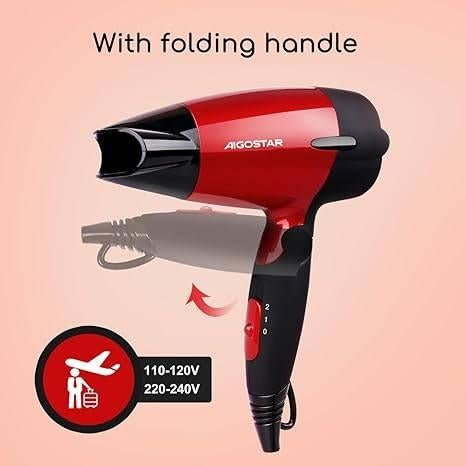 Aigostar | compacte reishaardroger | GRATIS LEVERING, Haardroger, -, Verzenden, -