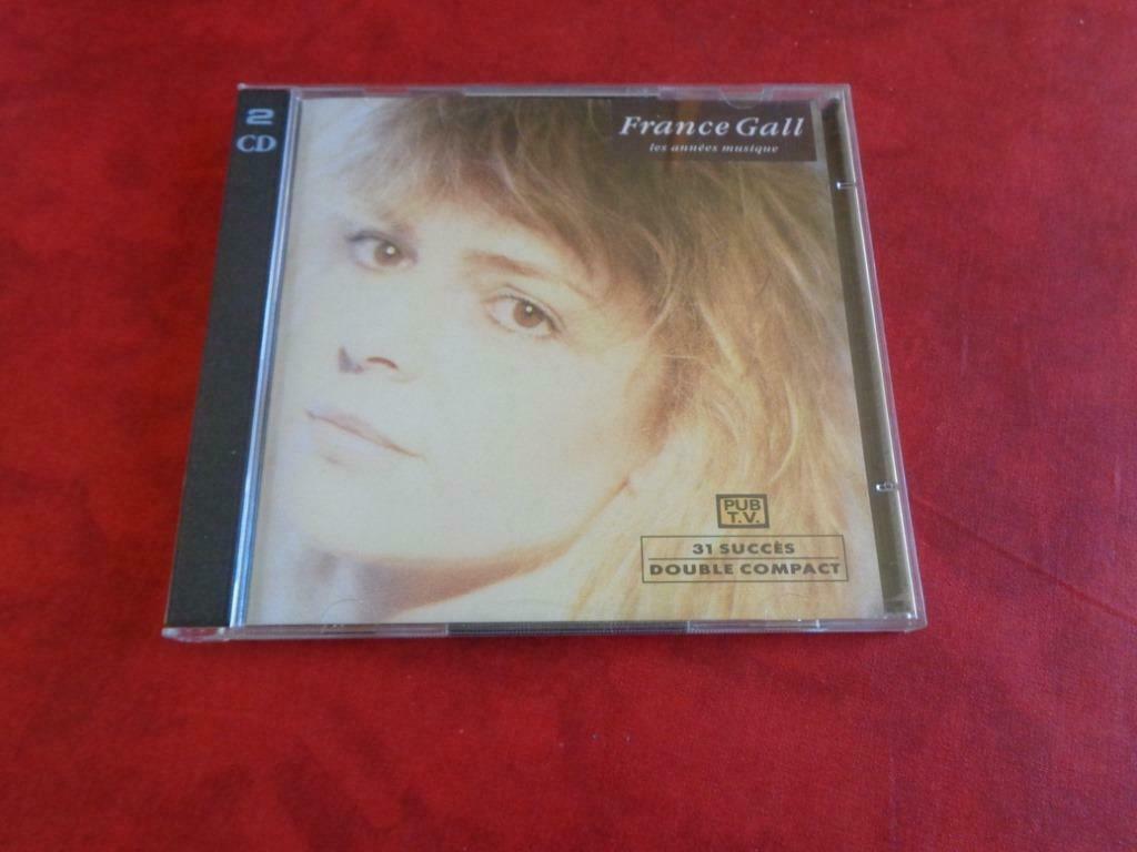 CD: France Gall "Les Années Musique". 1990, Ophalen of Verzenden, Overige formaten