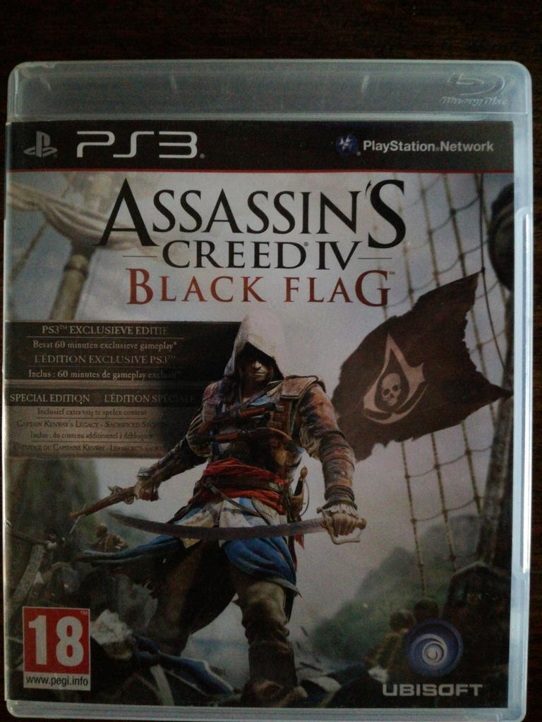 Assassin's creed 4 black flag PS3, Enlèvement ou Envoi, Utilisé, Aventure et Action, À partir de 18 ans