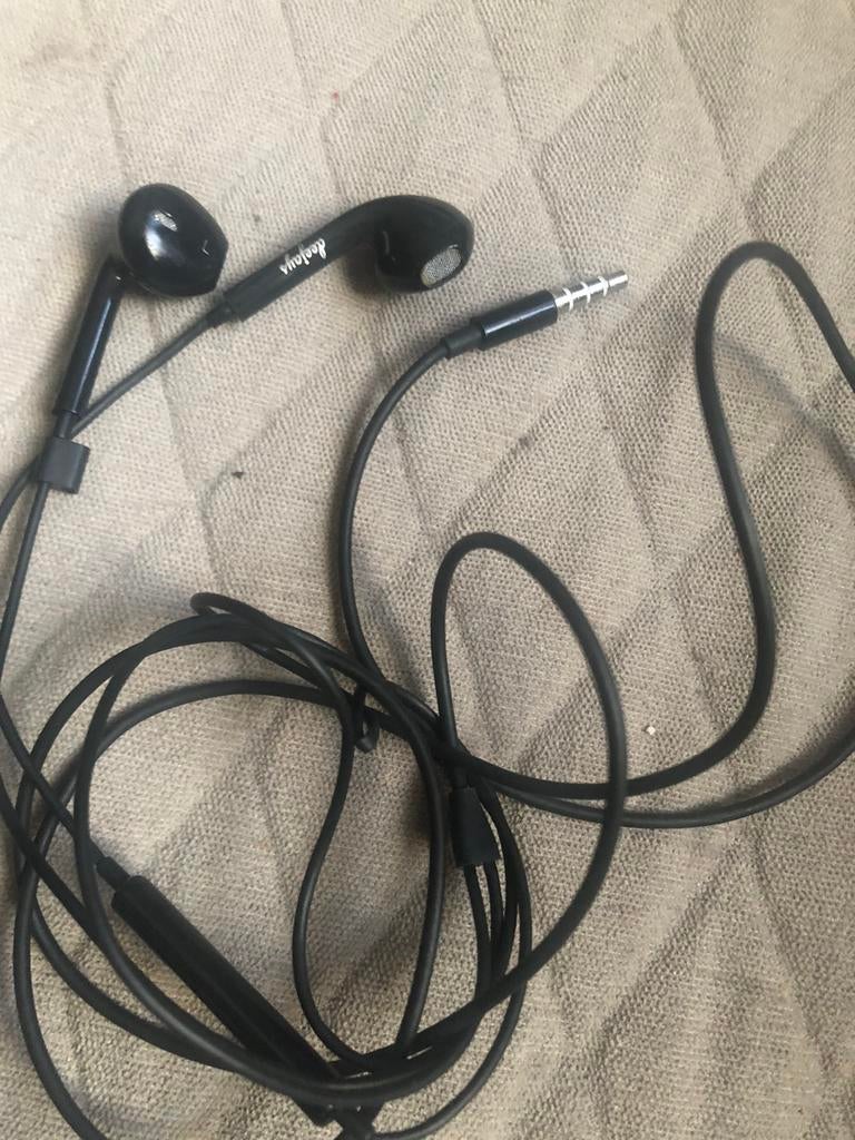 Ecouteurs avec fil Deejays. Bouton Jack 3.5mm noir, Audio, Tv en Foto, Hoofdtelefoons, Zo goed als nieuw