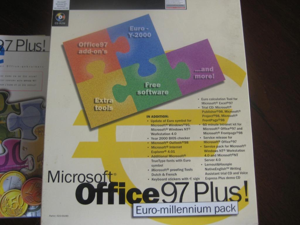 Office 97 Plus, Computers en Software, Office-software, Ophalen of Verzenden