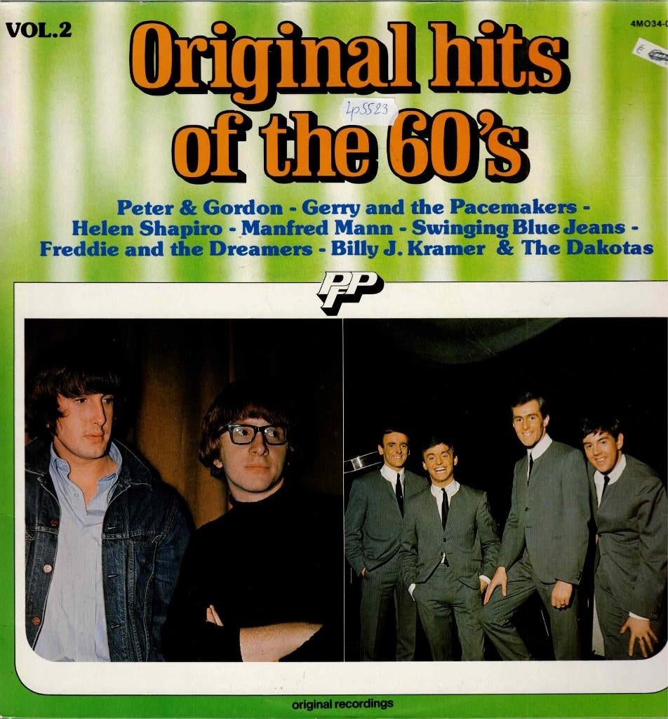 Vinyl, LP   -   Original Hits Of The 60's Vol.2, Ophalen of Verzenden, Overige formaten