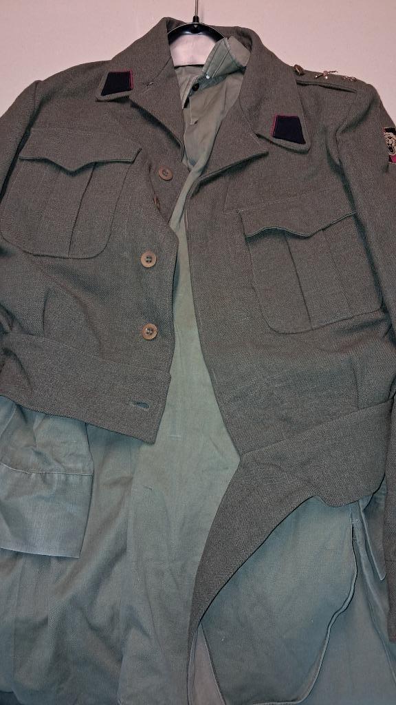 BELGIQUE - ABL - UNIFORME 3 A - 1955, Enlèvement ou Envoi, Armée de terre, Vêtements ou Chaussures