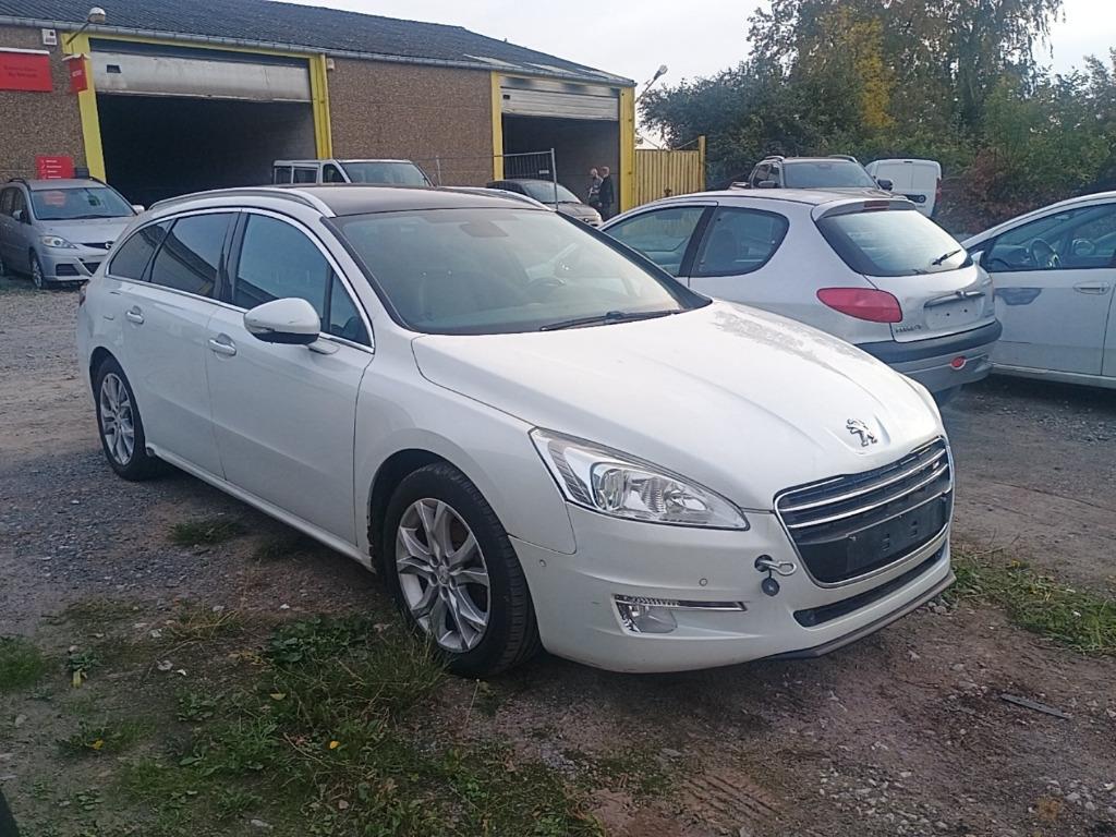 Peugeot 508 Hdi 1.6 Boite automatique, Auto's, Peugeot, Euro 5, Zwart, 4 cilinders, Wit