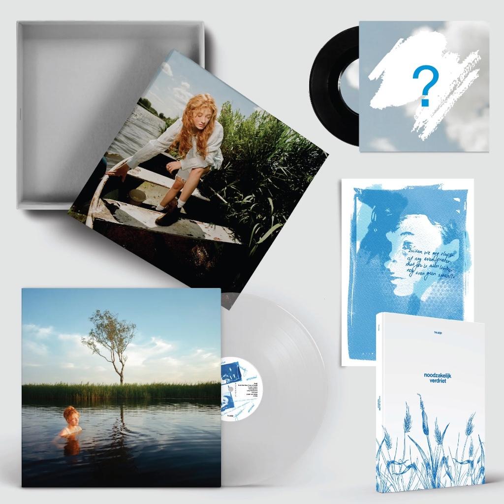 LP+7" Box Froukje Noodzakelijk Verdriet GESIGNEERD NIEUW, Overige formaten, Ophalen of Verzenden, Pop, Boxset