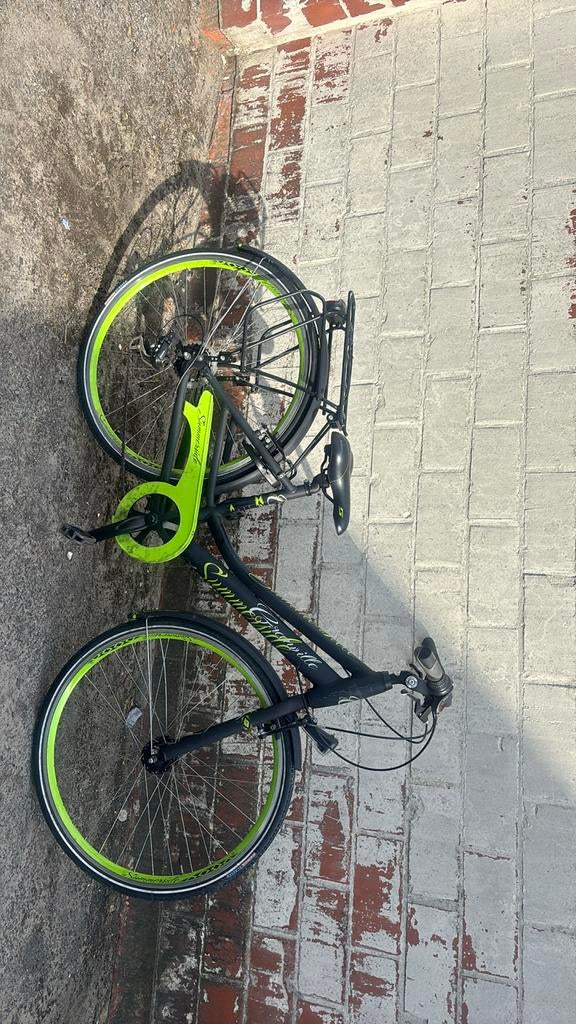 Meisjes fiets, Ophalen