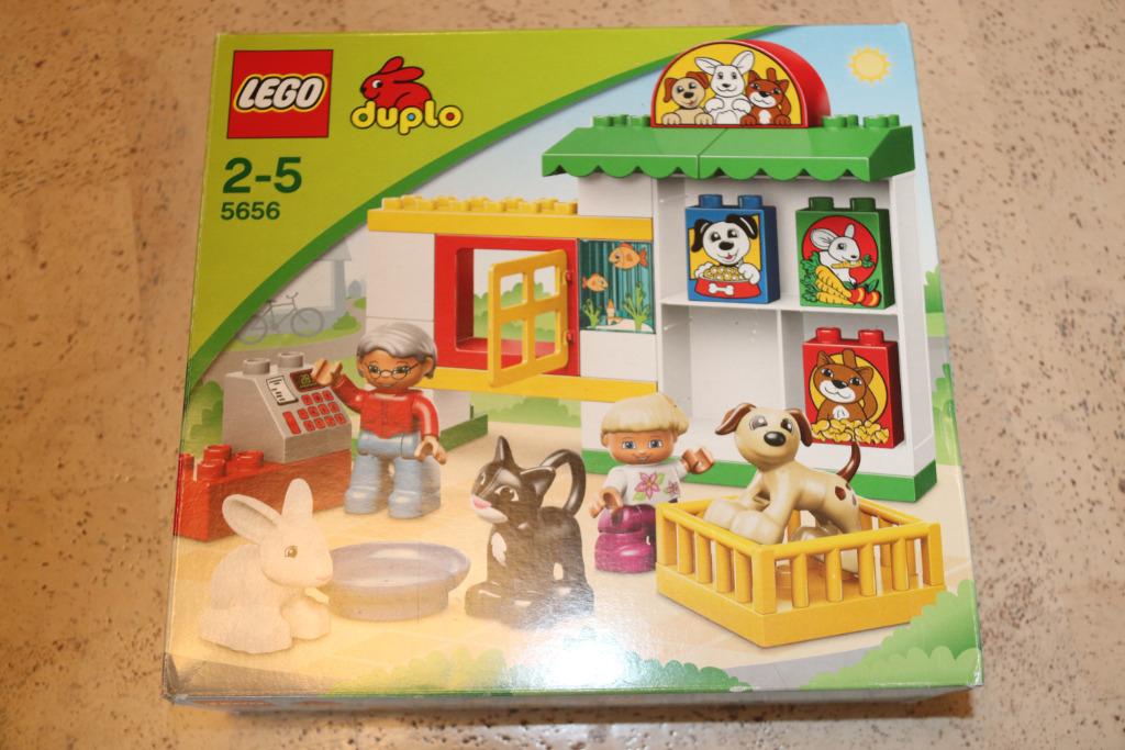 lego duplo dierenwinkel, Ophalen of Verzenden, Zo goed als nieuw, Complete set, Duplo